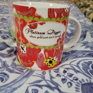 Lolly Lu Platinum Digger Mug - "Platinum Digger .. When Gold just ain't Enough"